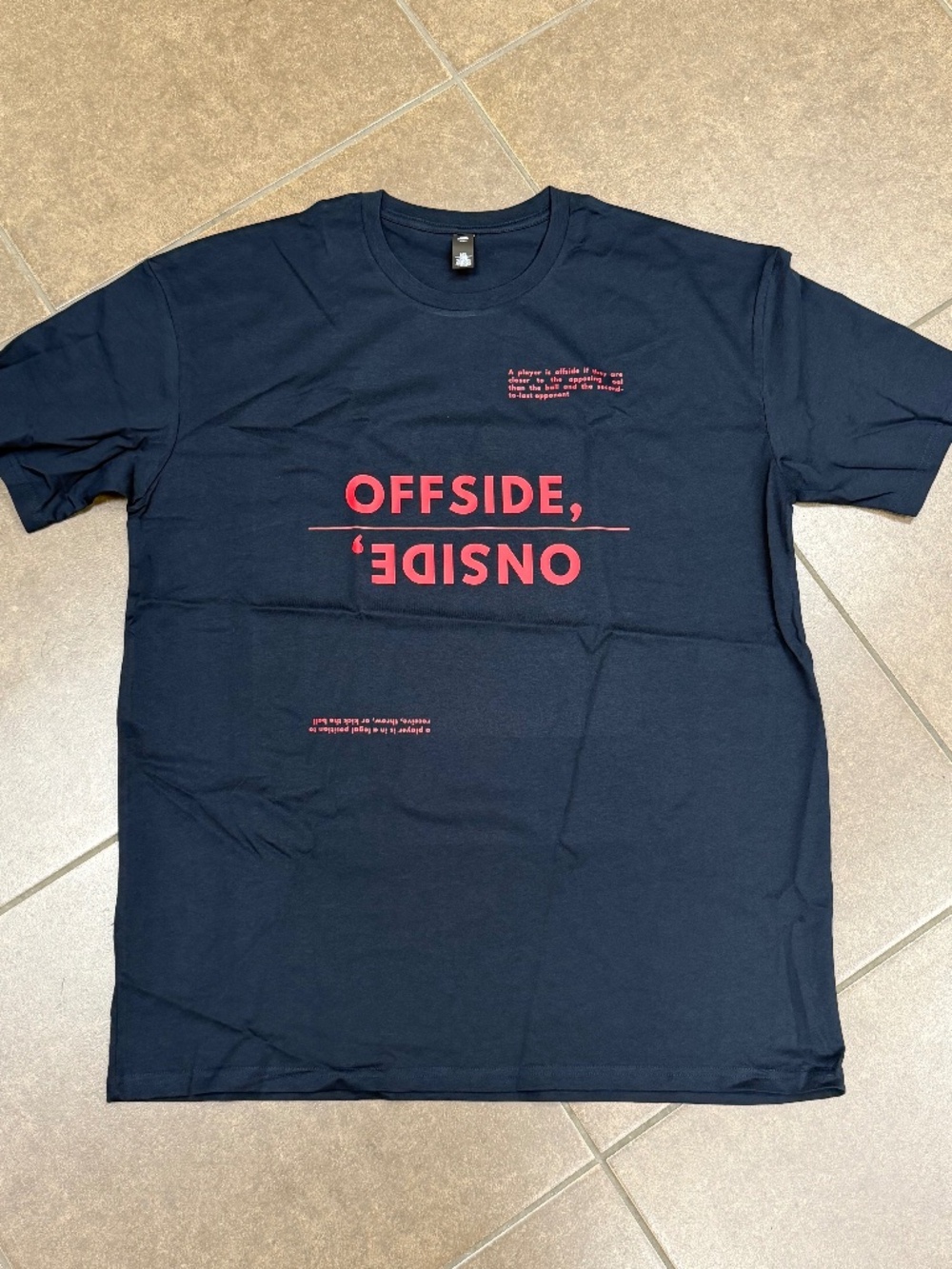 Arch Apparel Onside/Offside T-Shirt - Mens 2XL - New